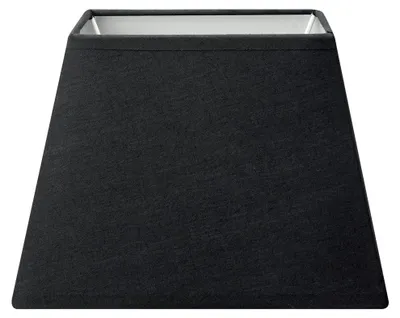 Produktbild von Home Sweet Home Stoff-Lampenschirm Schwarz – 20 x 20 x 14 cm