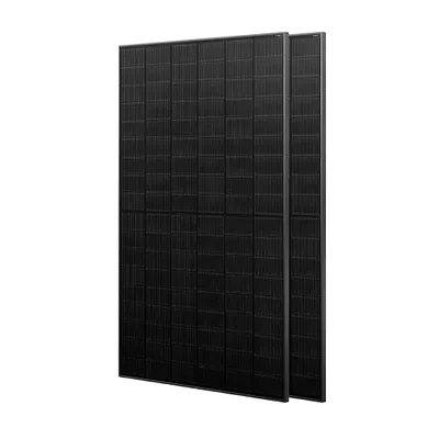 Produktbild von Solarmodul 455W Bifazial Glas-Glas Photovoltaik full black Solar panel 2 pcs