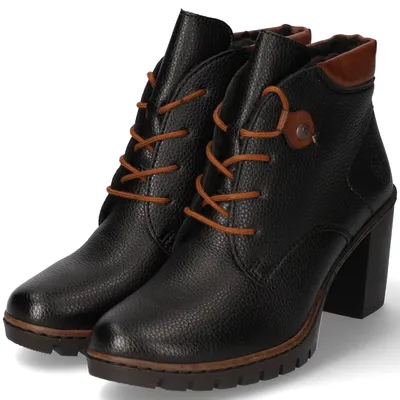 Produktbild von Rieker Damen Stiefelette schwarz