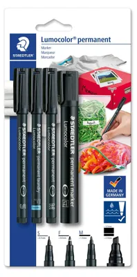 Produktbild von Staedtler Lumocolor 60, 4 Stück(e)