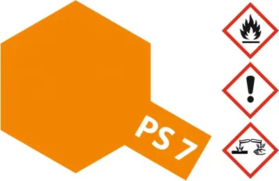 Produktbild von PS-7 Orange Polycarbonat 100ml 300086007