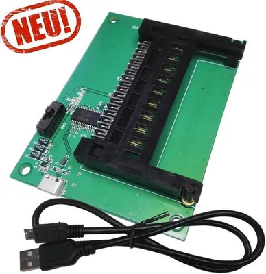 Produktbild von Unicam PrimeDuo Programmer USB mit Anschlusskabel 0,6m USB Typ A Stecker - Micro USB Stecker