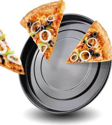 Produktbild von Stillstern Pizzablech rund Antihaftbeschichtet (24cm) für Minibacköfen und Öfen