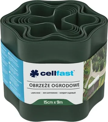 Productafbeelding van Tuinrand Donkergroen 15cm*9m