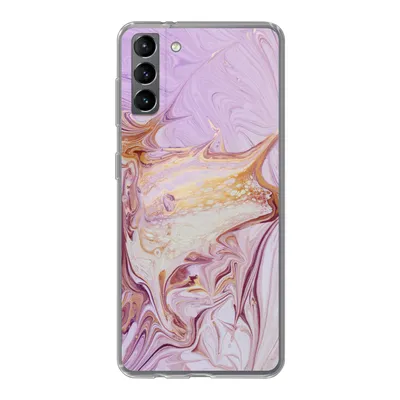 Produktbild von MuchoWow® Handyhülle Schutzhülle Hülle für Samsung Galaxy S21 Plus Marmor - Farbe - Abstrakt Silikon Softcase Handy Hülle - Handy-Tasche