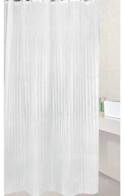 Immagine prodotto di Tenda da doccia 180x200cm, PE, bianco
