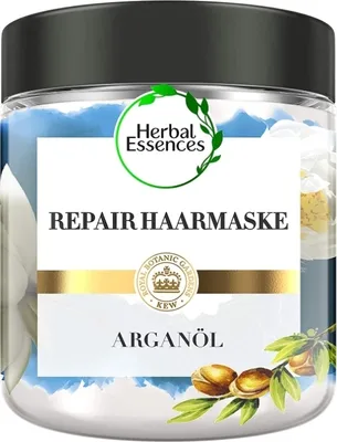 Produktbild von Herbal Essences, Pure, Arganöl-Haarmaske, 250ml
