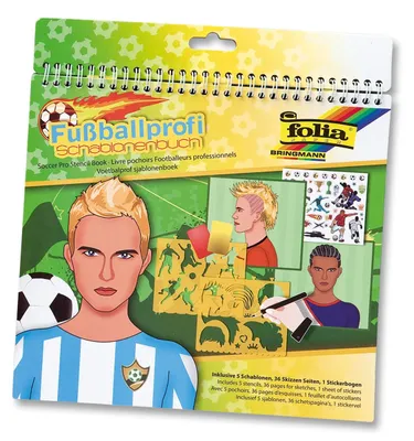 Obrázek produktu pro Šablona kniha velká - FUSSBALLPROFI