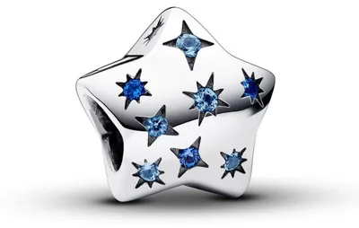 Image de Charm en forme de fleur de cerisier pour femmes, très brillant, compatible avec Pandora