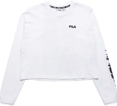 Produktbild von Fila Sweatshirts Wmn Calandra Cropped LS Shirt, 687675M67, Größe: 168