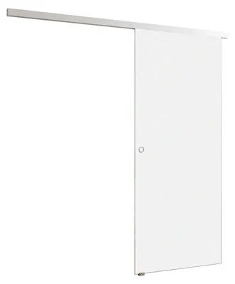 Produktbild von Duschspa 95x225cm Mattierte Glas-Schiebetür innen mit Sanftschließung ESG-Glas ohne Bodenschiene