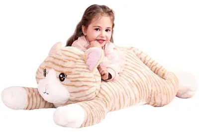 Obrázek produktu pro Velká plyšová kočka, 78 cm, plyšák, obří plyšová hračka, dárek pro děti