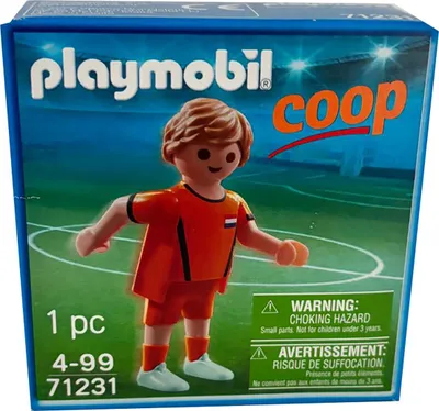 Obrázek produktu pro , fotbalista oranžový, speciální edice Coop, figurka, 1 kus, 71231