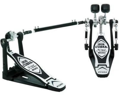 Produktbild von Tama Doppelpedal HP600DTW Iron Cobra Duo Glide