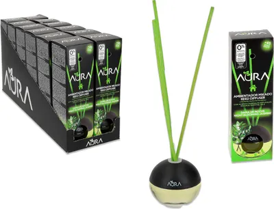 Obrázok produktu pre Aura Súprava 12x difúzorov Kvet jasmínu 20 ml