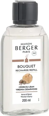 Obrázek produktu pro Lampe Berger 006037, Láhev, Tekutina, Cedrové dřevo, Vícebarevný, 200 ml, Lamp Berger