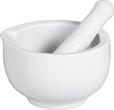 Produktbild von Keramický hmoždíř bílý 8cm