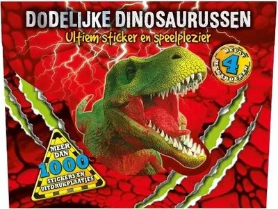 Produktbild von Tödliche Dinosaurier-Stickerbuch