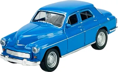 Produktbild von Welly Warszawa 224 Blau 1:43 Die Cast Metall Modell Neu im Kasten 44028