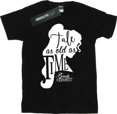 Produktbild von Disney - "Tale As Old As Time" T-Shirt für Herren BI51688 (L) (Schwarz)