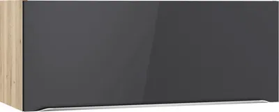 Produktbild von Optifit Klapphängeschrank Linus984 BxTxH 90 x 34,9 x 35,2 cm anthrazit glänzend zerlegt KFLI OK935-8+