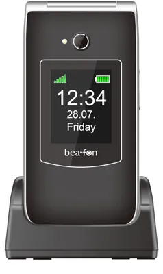 Produktbild von Beafon SL645 LTE, Klappgehäuse, Single SIM, 7,11 cm (2.8"), 3 MP, 800 mAh, Schwarz