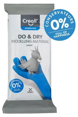 Produktbild von Creall Do&Dry Boetseerklei Conserveringsvrij Cement, 500gr.
