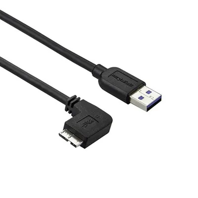 Obrázek produktu pro StarTech.com USB3AU50CMLS, 0,5 m, USB A, Micro-USB B, USB 3.2 Gen 1 (3.1 Gen 1), 5 Gbit/s, Černá