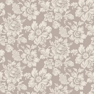 Zdjęcie produktu dla Duro Tapeta kwiaty beżowym - 661194 - 53 cm x 10.05 m