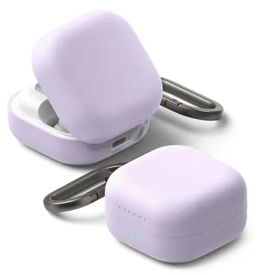 Obrázek produktu pro Ochranné pouzdro pro Galaxy Buds 4 / 4 Pro, Ringke Silicone, fialové