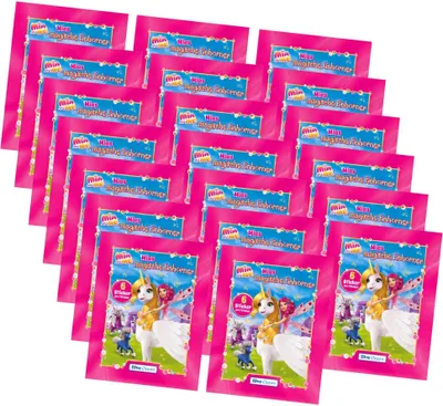 Produktbild von Mia and Me Sticker - Mias magische Einhörner 2023 - 20 Tüten Sammelsticker