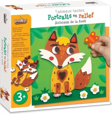 Image de Crealign 3D Art Waldtiere kit de bricolage - Jouets créatifs