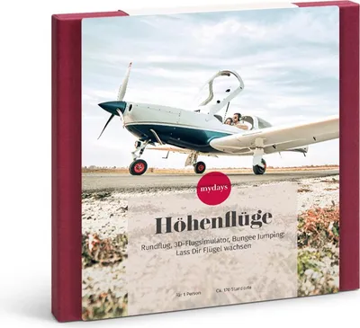Produktbild von mydays Geschenkbox Höhenflüge; Erlebnis verschenken oder selbst erleben; Gutschein für 1 Person(en)