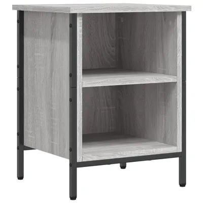 Obrázok produktu pre vidaXL Stojan na topánky Grey Sonoma 38x35x50 cm odvodený výrobok z dreva