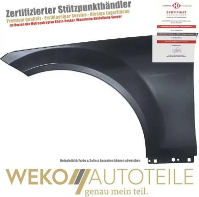 Produktbild von Kotflügel vorne links DIEDERICHS 1672107 für MERCEDES-BENZ