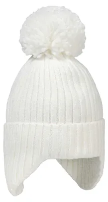 Immagine prodotto di Minoti - Berretto per neonati, paraorecchie, maglia MN160 (68) (bianco)
