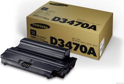Produktbild von Samsung ML-D3470A Toner Schwarz, 4000 Seiten, Schwarz, 1 Stück(e)