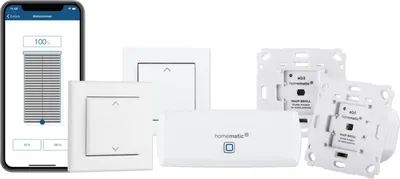 Produktbild von Homematic IP Smart Home 156450A0 Smart Home Starter Set, Beschattung, WLAN