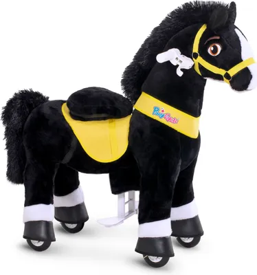 Immagine prodotto di PonyCycle Modello E Cavallo da Equitazione su Ruote Cavallo da Equitazione Unicorno Giocattolo da Equitazione - E338
