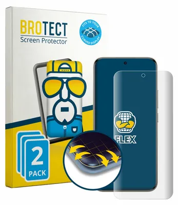 Produktbild von 2x BROTECT Fullscreen Schutzfolie für Xiaomi Redmi Note 15 Pro Plus 5G Displayschutz Folie Fullcover Klar Transparent
