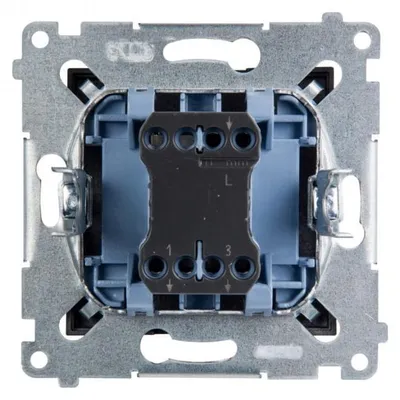 Productafbeelding van Kontakt-Simon DW5A.01/48, kunststof, antraciet, IP20, IP44, 250 V, 16 A, 75 mm