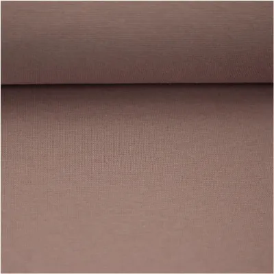 Bündchenstoff Schlauchware 50(100)cm extrabreit Meterware ab 25cm Jersey Oeko-Tex altrosa