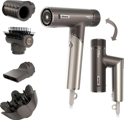 Immagine prodotto di Shark HD542EU Asciugacapelli e Styler Speedstyle Pro Flex Grigio