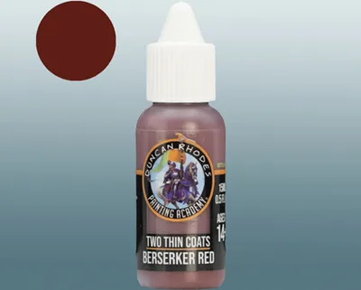 Produktbild von Duncan Rhodes TWO THIN COATS Berserker Red