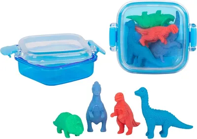 Obrázok produktu pre Idena 20111 - Guma v krabici, 4 dinosaury