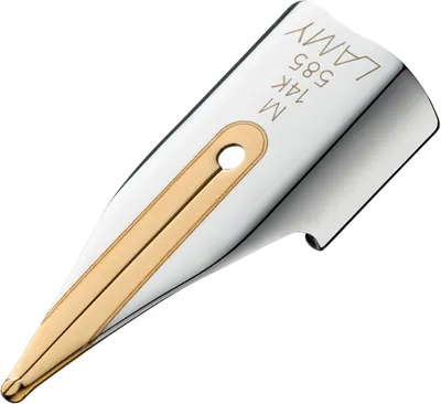 Productafbeelding van LAMY Vervangende veer Z55 - 14 kt. gouden veer - Bicolor gedeeltelijk geplatineerd - Veerdikte M