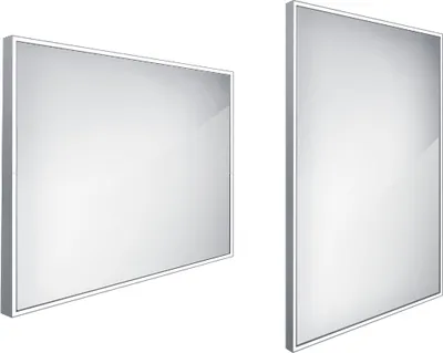 Zdjęcie produktu dla Lustro łazienkowe z oświetleniem LED Nimco 90 x 70 cm ZP 13019