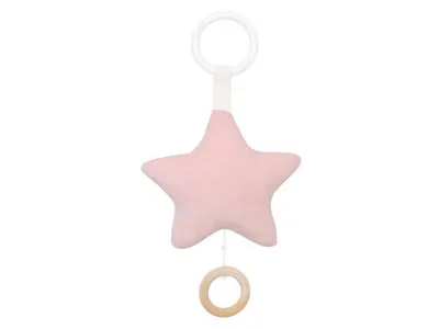 Produktbild von JaBaDaBaDo Mechanische Baby Spieluhr Stern Pink