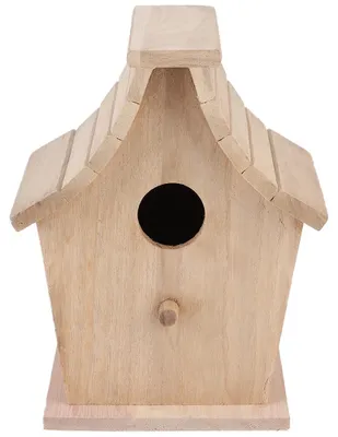 Produktbild von Holz-Vogelhaus-Aufzuchtbox zum Aufhängen, Heimtierbedarf für Papageien, Wellensittiche, kleine Vögel