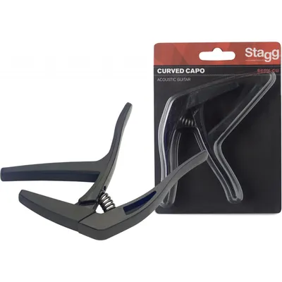 Obrázek produktu pro Stagg SCPX-CU BK Kapodastr pro kytaru